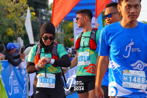 Race photo from Jabar Run 10K 2024