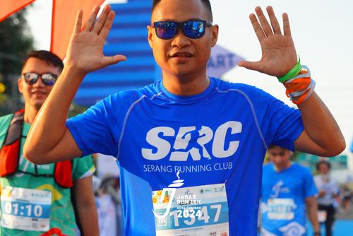 Race photo from Jabar Run 10K 2024