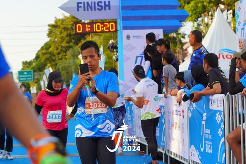 Race photo from Jabar Run 10K 2024