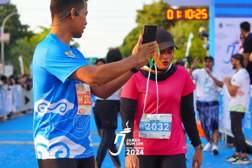 Race photo from Jabar Run 10K 2024