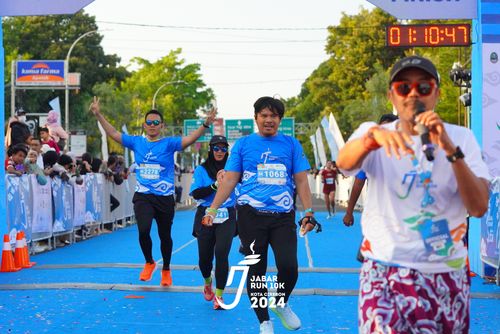 Race photo from Jabar Run 10K 2024
