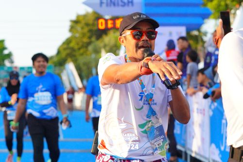 Race photo from Jabar Run 10K 2024