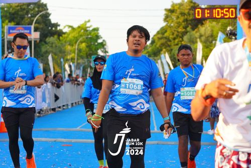 Race photo from Jabar Run 10K 2024