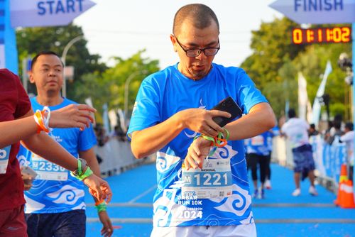 Race photo from Jabar Run 10K 2024