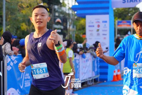 Race photo from Jabar Run 10K 2024