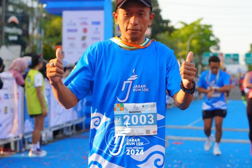Race photo from Jabar Run 10K 2024