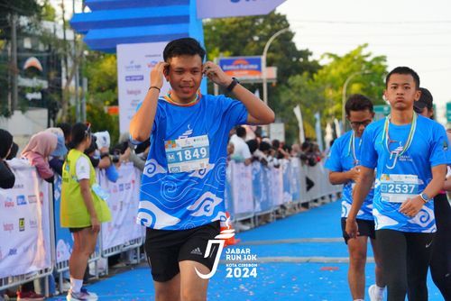 Race photo from Jabar Run 10K 2024