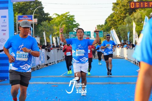 Race photo from Jabar Run 10K 2024