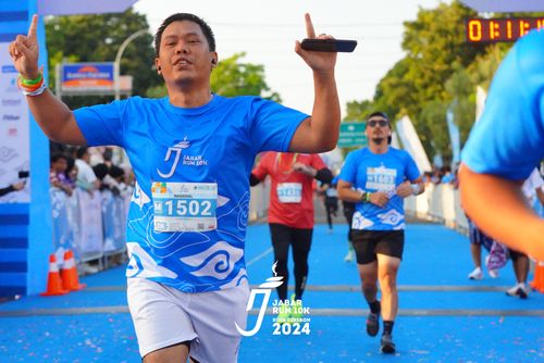 Race photo from Jabar Run 10K 2024