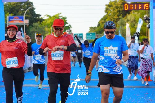 Race photo from Jabar Run 10K 2024