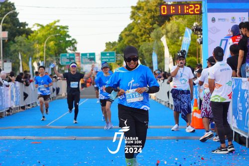 Race photo from Jabar Run 10K 2024
