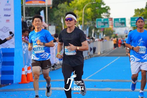 Race photo from Jabar Run 10K 2024