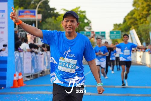 Race photo from Jabar Run 10K 2024