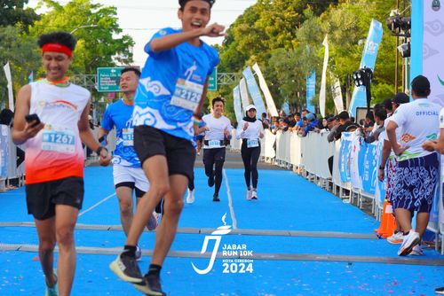 Race photo from Jabar Run 10K 2024