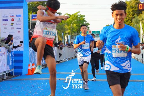 Race photo from Jabar Run 10K 2024
