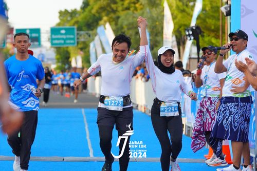 Race photo from Jabar Run 10K 2024