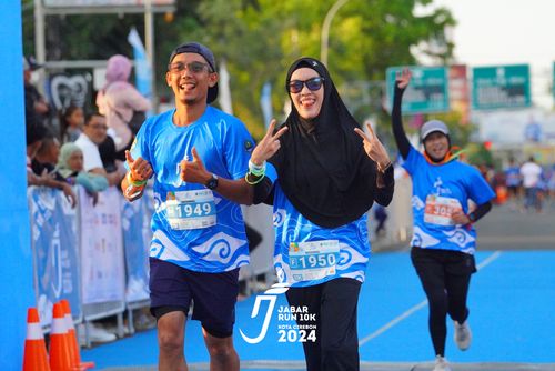 Race photo from Jabar Run 10K 2024