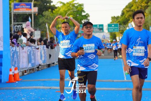 Race photo from Jabar Run 10K 2024