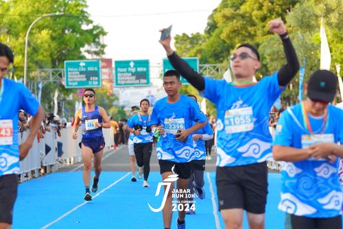 Race photo from Jabar Run 10K 2024