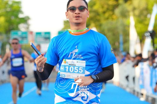 Race photo from Jabar Run 10K 2024