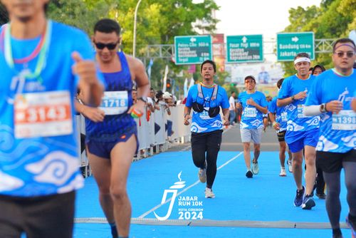 Race photo from Jabar Run 10K 2024