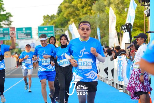 Race photo from Jabar Run 10K 2024