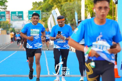 Race photo from Jabar Run 10K 2024