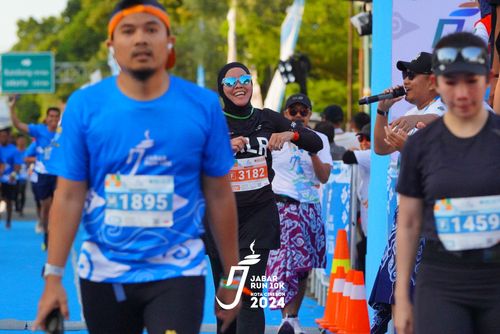 Race photo from Jabar Run 10K 2024