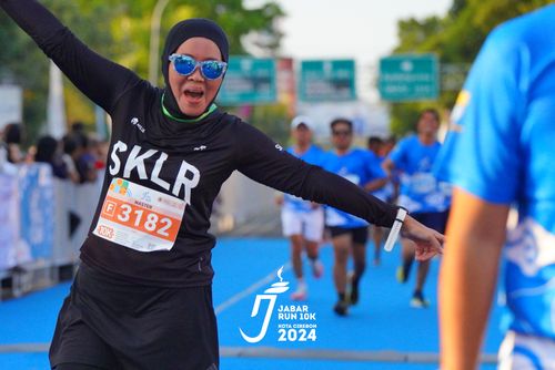 Race photo from Jabar Run 10K 2024