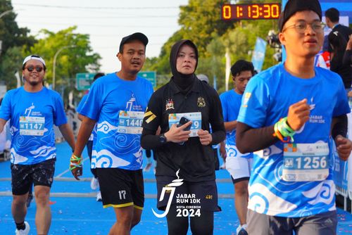 Race photo from Jabar Run 10K 2024