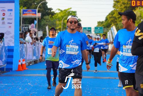 Race photo from Jabar Run 10K 2024
