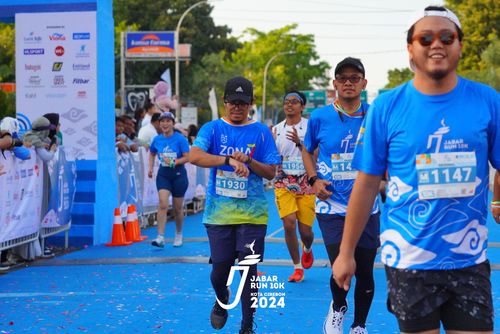 Race photo from Jabar Run 10K 2024