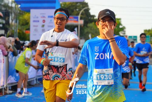 Race photo from Jabar Run 10K 2024