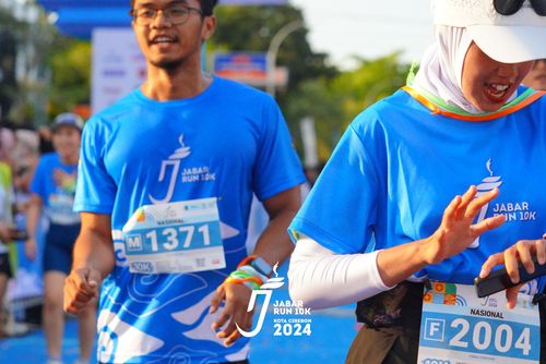 Race photo from Jabar Run 10K 2024