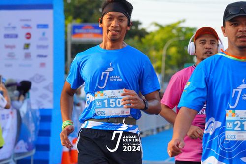 Race photo from Jabar Run 10K 2024