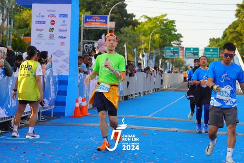 Race photo from Jabar Run 10K 2024