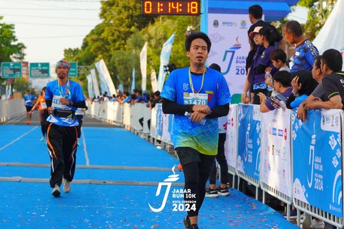 Race photo from Jabar Run 10K 2024
