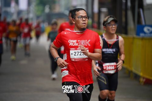 Race photo from ONE RUN 10K 2025