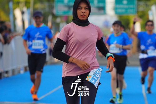 Race photo from Jabar Run 10K 2024