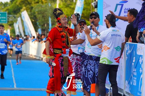 Race photo from Jabar Run 10K 2024