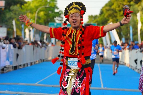 Race photo from Jabar Run 10K 2024