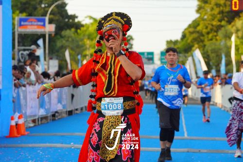 Race photo from Jabar Run 10K 2024
