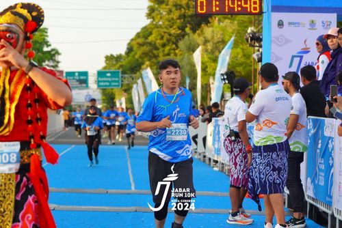 Race photo from Jabar Run 10K 2024