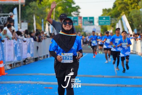 Race photo from Jabar Run 10K 2024