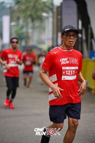 Race photo from ONE RUN 10K 2025