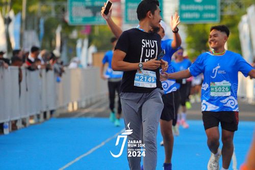 Race photo from Jabar Run 10K 2024