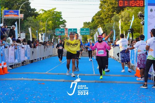 Race photo from Jabar Run 10K 2024