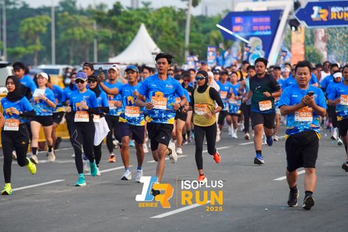 Race photo from ISOPLUS RUN 2025 - JAKARTA