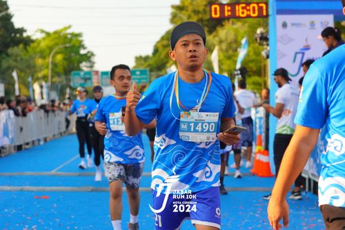 Race photo from Jabar Run 10K 2024
