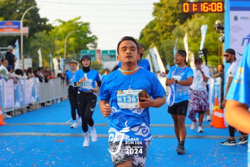 Race photo from Jabar Run 10K 2024